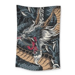 Dragon Snake Legend Japanese Mythology Small Tapestry