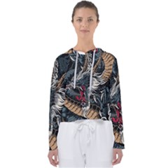 Dragon Snake Legend Japanese Mythology Women s Slouchy Sweat