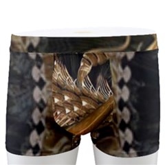 Japanese Dragon Pentagram Men s Boxer Briefs by Perong