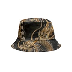 Japanese Dragon Pentagram Bucket Hat (kids) by Perong