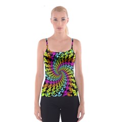 3d Grateful Dead 90 s Neon Dancing Bears Spaghetti Strap Top by Perong