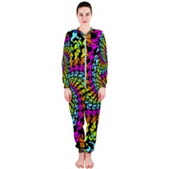 3d Grateful Dead 90 s Neon Dancing Bears Onepiece Jumpsuit (ladies)