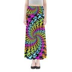 3d Grateful Dead 90 s Neon Dancing Bears Full Length Maxi Skirt by Perong