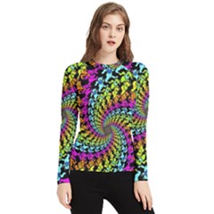 3d Grateful Dead 90 s Neon Dancing Bears Women s Long Sleeve Rash Guard by Perong