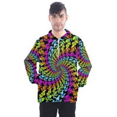 3d Grateful Dead 90 s Neon Dancing Bears Men s Half Zip Pullover