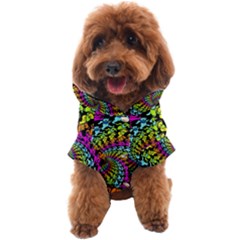 3d Grateful Dead 90 s Neon Dancing Bears Dog Coat by Perong