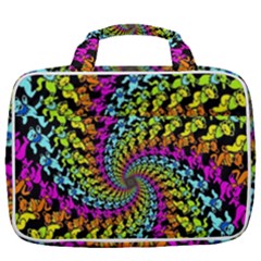 3d Grateful Dead 90 s Neon Dancing Bears Travel Toiletry Bag With Hanging Hook by Perong