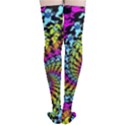 3d Grateful Dead 90 s Neon Dancing Bears Thigh High Stockings View4