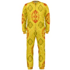 Art Pattern Design Background Onepiece Jumpsuit (men)