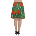 Poppy Fierce Wolf Poppies Bud Chiffon Wrap Front Skirt View2