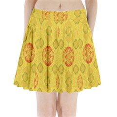 Art Pattern Design Background Pleated Mini Skirt by Perong