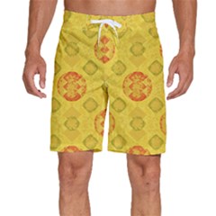 Art Pattern Design Background Men s Beach Shorts by Perong