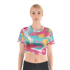 Background Abstract Cotton Crop Top by Salmanaz77