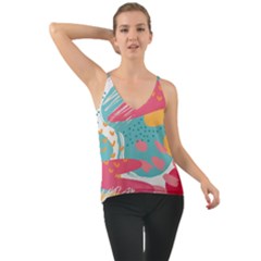 Background Abstract Chiffon Cami