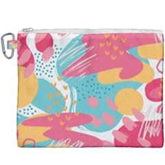 Background Abstract Canvas Cosmetic Bag (xxxl) by Salmanaz77