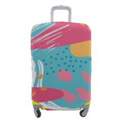 Background Abstract Luggage Cover (small) by Salmanaz77