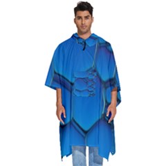 Background Colour Template Contrast Men s Hooded Rain Ponchos by Salmanaz77