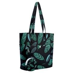 Leaves Pattern Abstract Blade Everyday Shoulder Bag With Pouch Bag by Salmanaz77