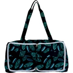 Leaves Pattern Abstract Blade Multi Function Bag