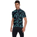 Leaves Pattern Abstract Blade Men s Short Sleeve Cycling Jersey View2