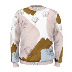 Flower Branch Corolla Wreath Men s Sweatshirt