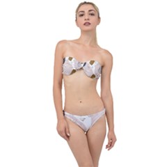 Flower Branch Corolla Wreath Classic Bandeau Bikini Set by Salmanaz77