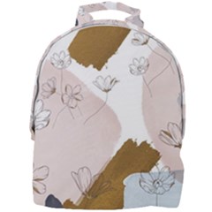 Flower Branch Corolla Wreath Mini Full Print Backpack by Salmanaz77