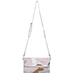 Flower Branch Corolla Wreath Mini Crossbody Handbag by Salmanaz77