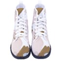 Flower Branch Corolla Wreath Kid s High-Top Canvas Sneakers View1