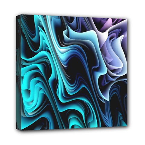 Nature Water Wave Architecture Mini Canvas 8  X 8  (stretched) by Salmanaz77