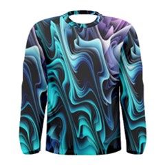 Nature Water Wave Architecture Men s Long Sleeve T-shirt