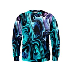 Nature Water Wave Architecture Kids  Sweatshirt