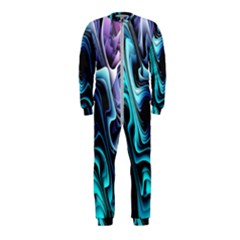 Nature Water Wave Architecture Onepiece Jumpsuit (kids)