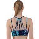 Nature Water Wave Architecture Line Them Up Sports Bra View2