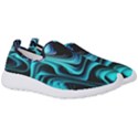 Nature Water Wave Architecture Men s Slip On Sneakers View3