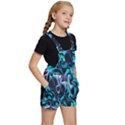 Nature Water Wave Architecture Kids  Short Overalls View3