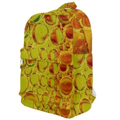 Oil Drop Water Oil Abstract Oily Classic Backpack by Salmanaz77