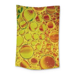 Oil Drop Water Oil Abstract Oily Small Tapestry