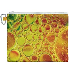 Oil Drop Water Oil Abstract Oily Canvas Cosmetic Bag (xxxl) by Salmanaz77