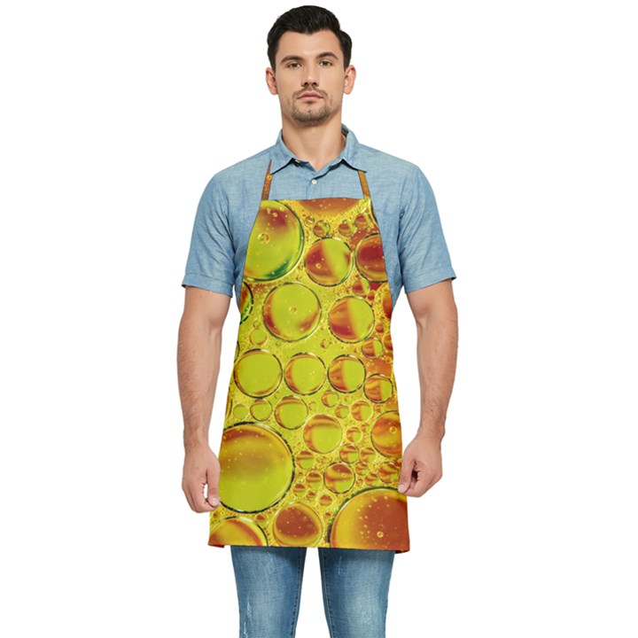 Oil Drop Water Oil Abstract Oily Kitchen Apron