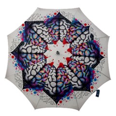 Brain Heart Math Hook Handle Umbrellas (medium)