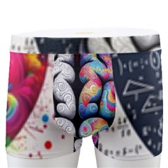 Brain Heart Math Men s Boxer Briefs by Salmanaz77