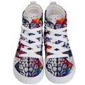 Brain Heart Math Kids  Hi-Top Skate Sneakers View1