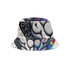 Brain Heart Math Inside Out Bucket Hat (kids)