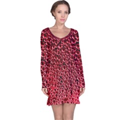 Drops Water Drops Trypophobia Long Sleeve Nightdress by Salmanaz77