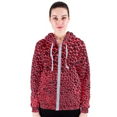 Drops Water Drops Trypophobia Women s Zipper Hoodie by Salmanaz77