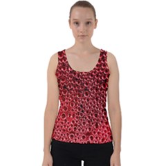 Drops Water Drops Trypophobia Velvet Tank Top by Salmanaz77