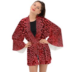 Drops Water Drops Trypophobia Long Sleeve Kimono by Salmanaz77