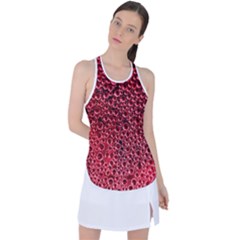 Drops Water Drops Trypophobia Racer Back Mesh Tank Top by Salmanaz77