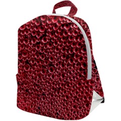 Drops Water Drops Trypophobia Zip Up Backpack